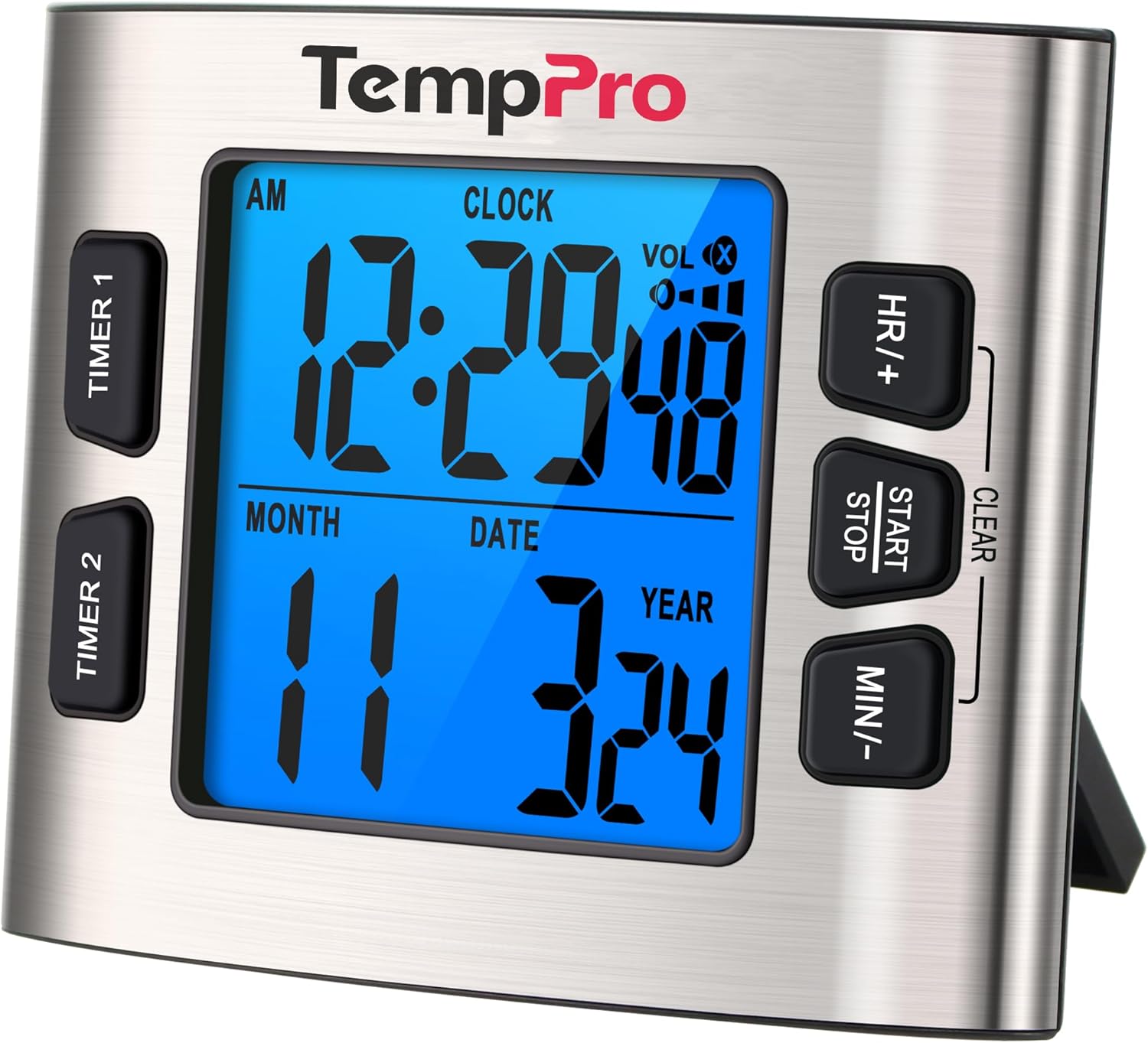 Digital Timer Countdown - 24H Digital Timer with Dual Countdown,