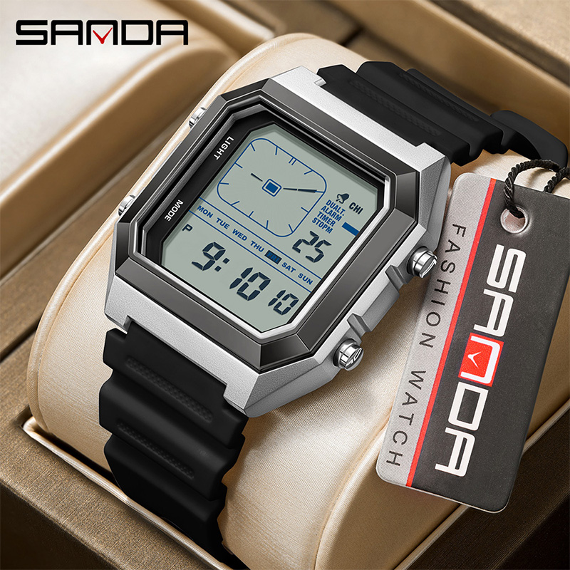 SANDA 6307 New Men's Digital M - Digital Timer Countdown recensione e prezzo