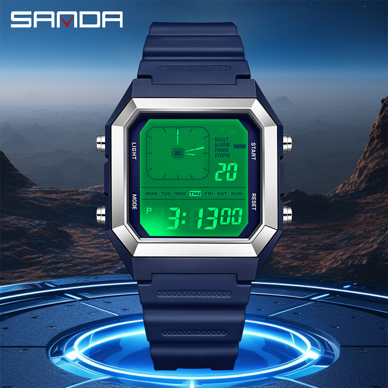 SANDA 6307 New Men's Digital M - Digital Timer Countdown recensione e prezzo