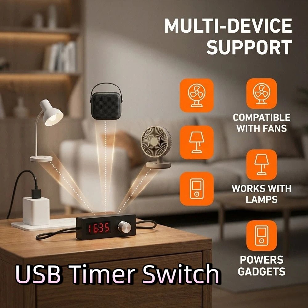 Digital Display Fish Tank USB  - Digital Timer Countdown recensione e prezzo
