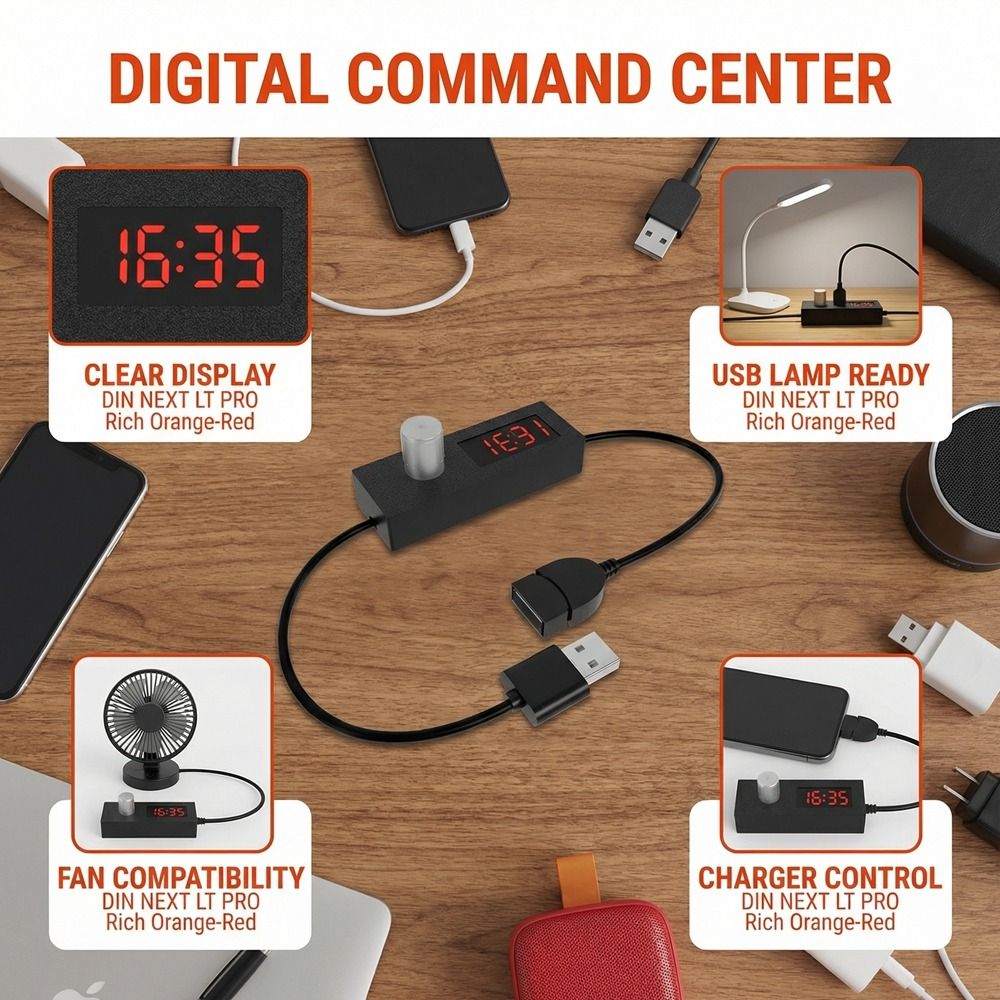 Digital Display Fish Tank USB  - Digital Timer Countdown recensione e prezzo