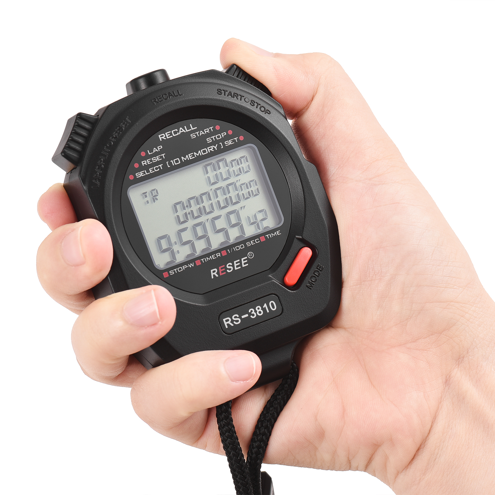 Sports Stopwatch Timer 100 Mem - Digital Timer Countdown recensione e prezzo
