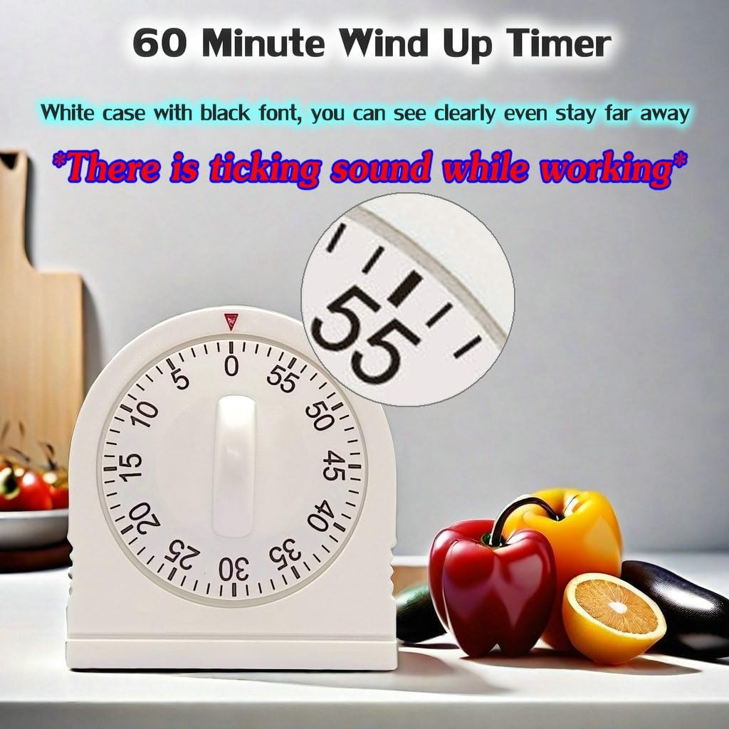 60 Minute Mechanical Timer, Lo - Digital Timer Countdown recensione e prezzo