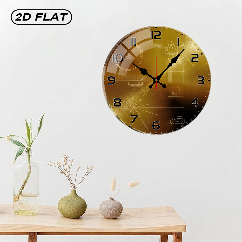 Tech Style Round Silent Acryli - Tech Office Wall recensione e prezzo