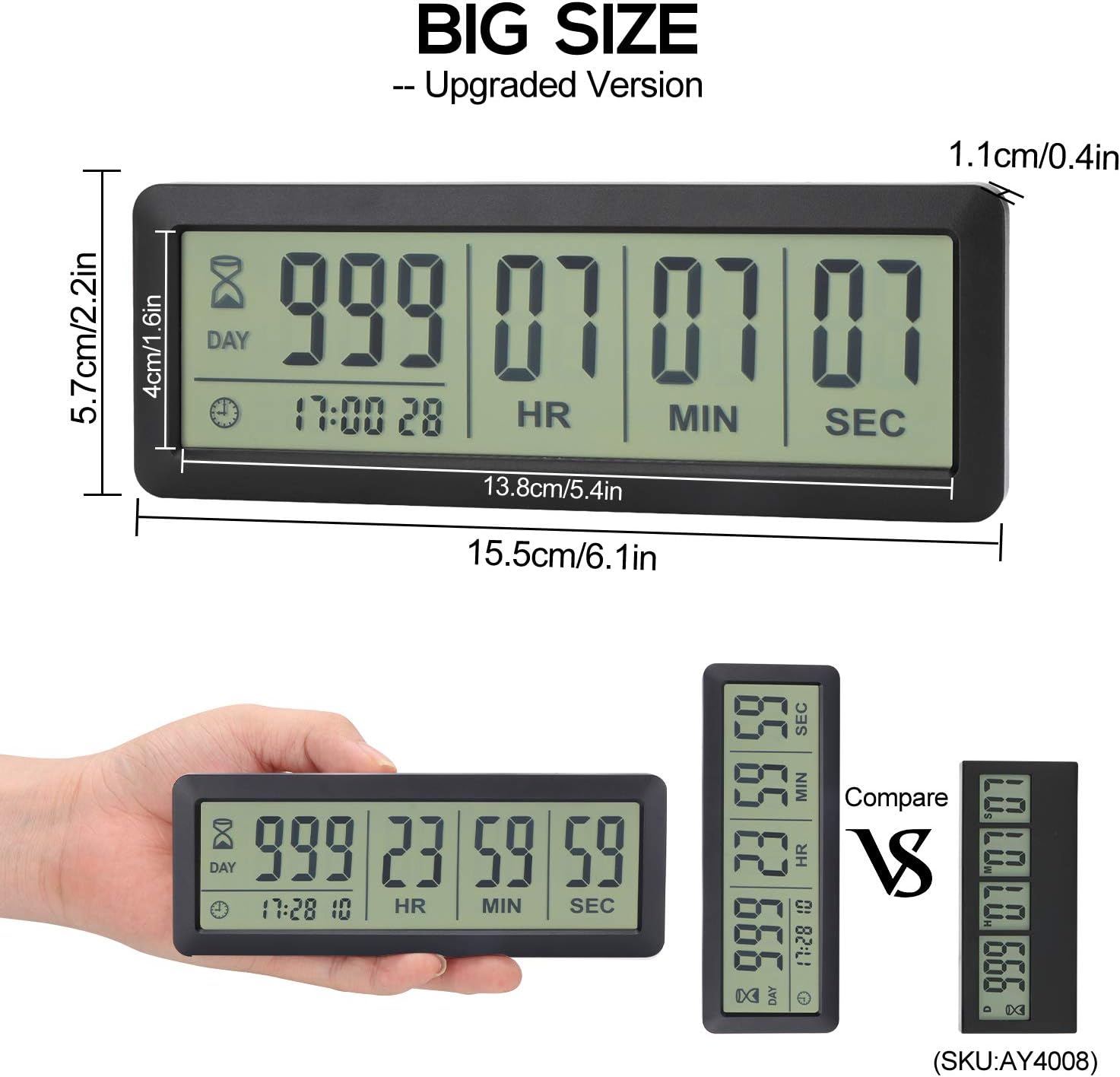 999-Day Countdown Timer Digita - Digital Timer Countdown recensione e prezzo