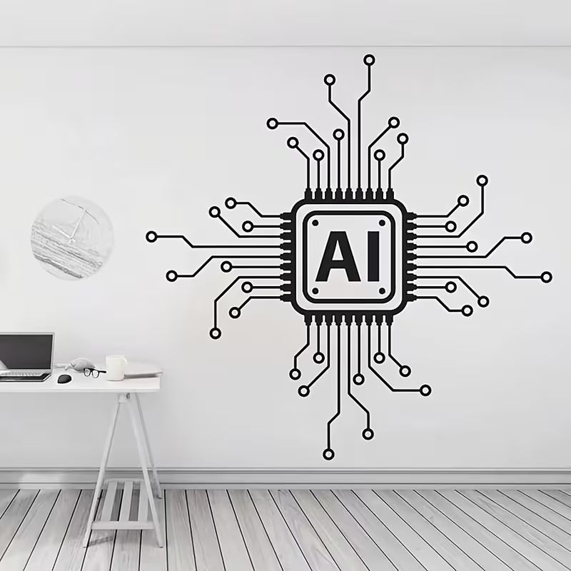 AI Technology Circuit Board Vi - Tech Office Wall recensione e prezzo