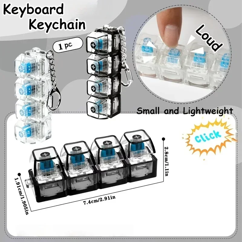 1pcs LED Keyboard Keycap Stres - Office Tech And Gadgets recensione e prezzo