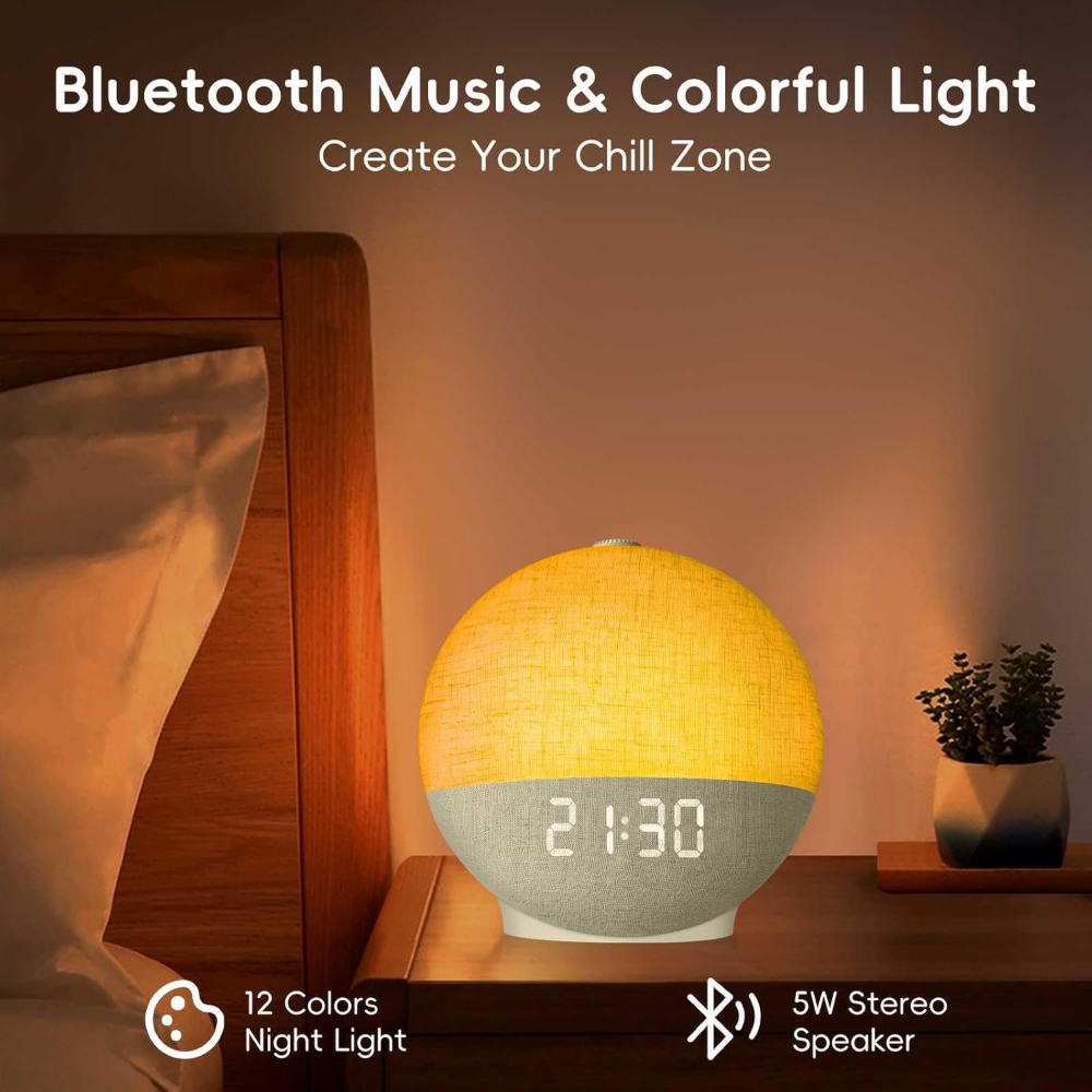 Wake Up Light Sunrise Alarm Cl - Digital Timer Countdown recensione e prezzo