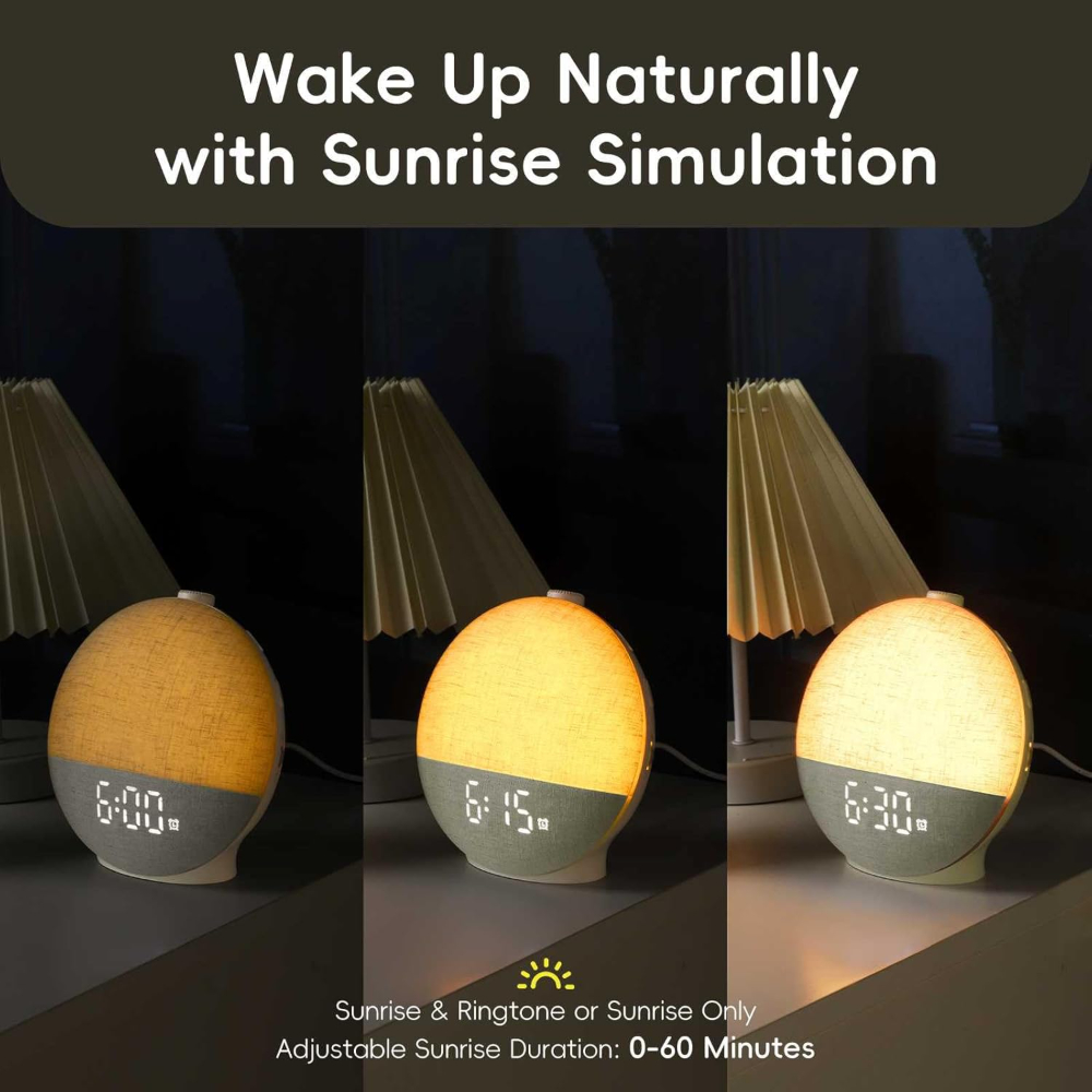 Wake Up Light Sunrise Alarm Cl - Digital Timer Countdown recensione e prezzo